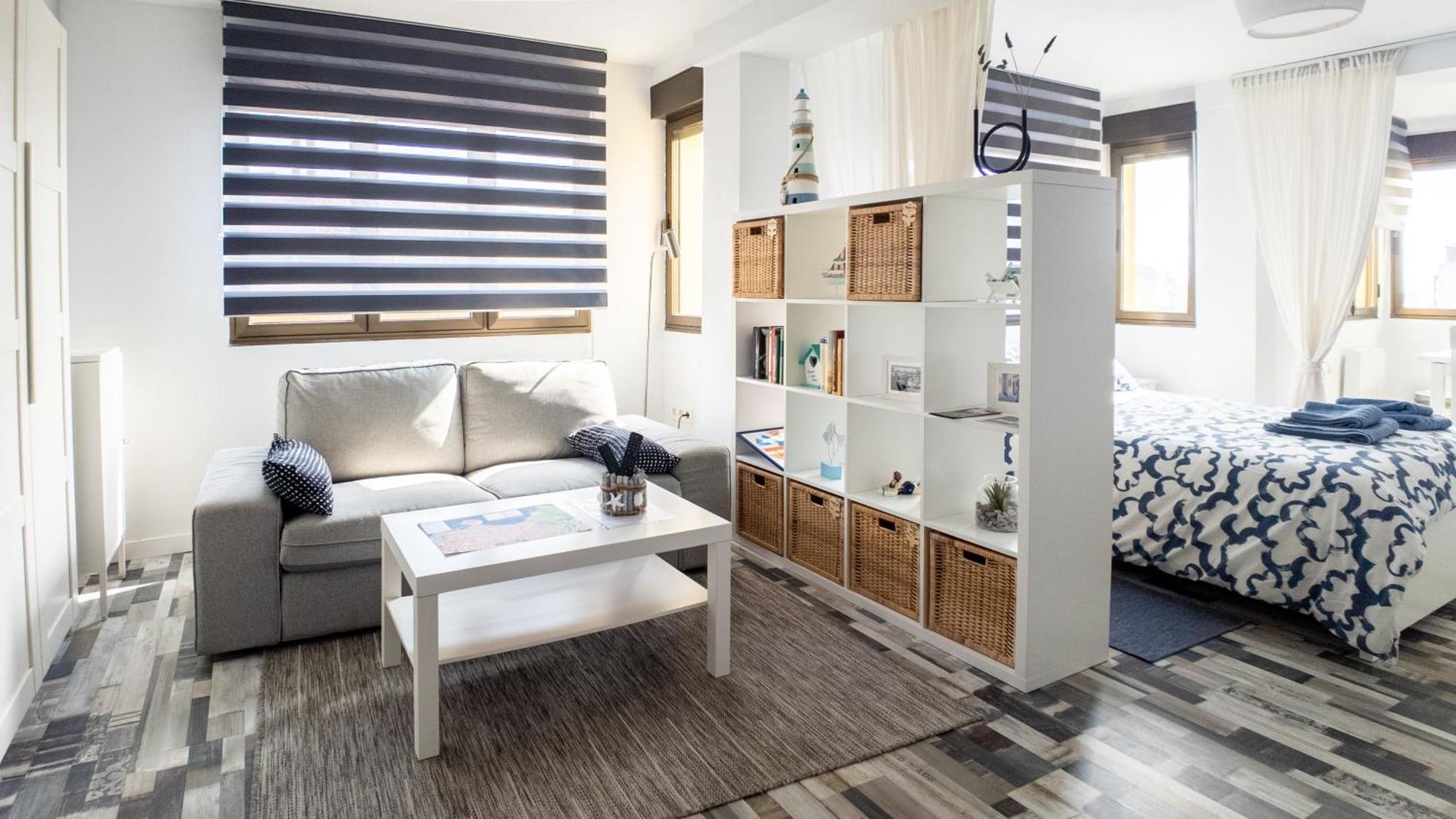 Loft En Gijon - Cimavilla Con Vistas Al Cerro Extérieur photo