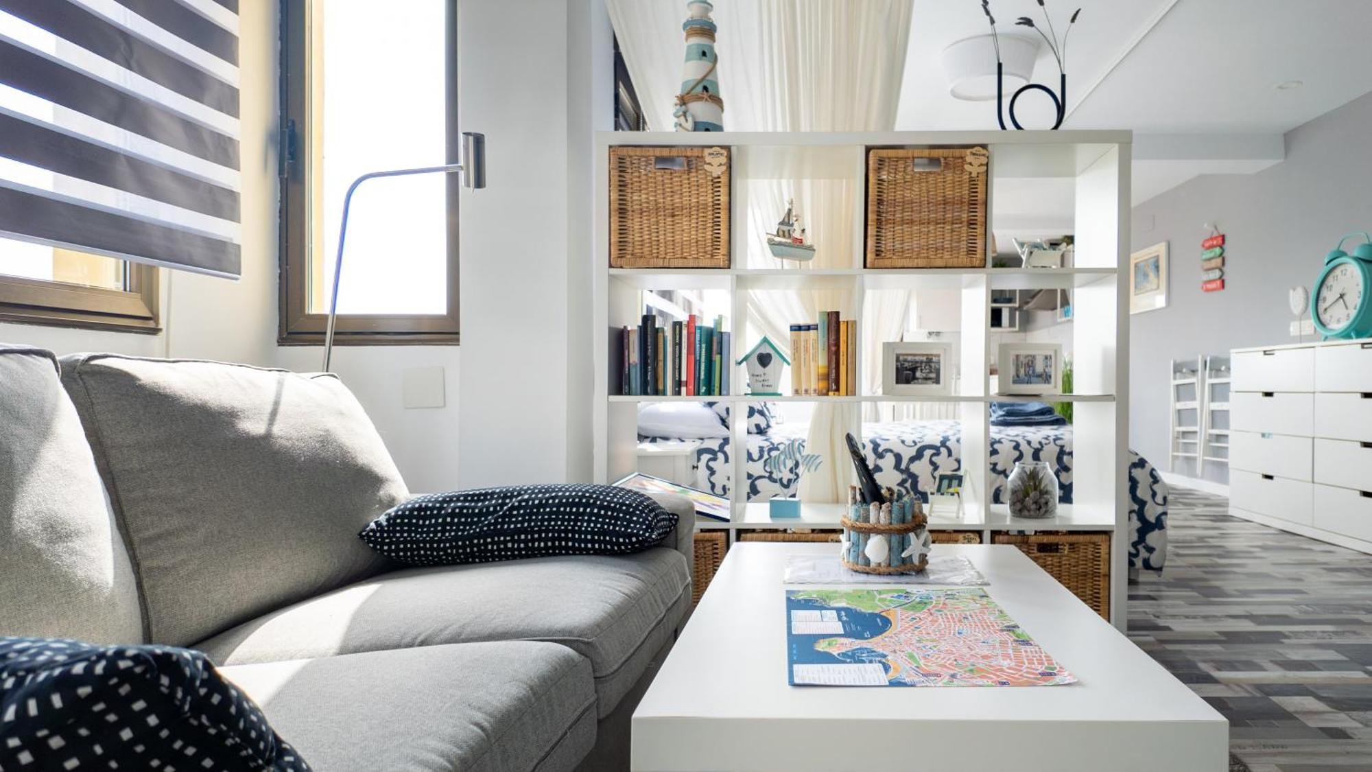 Loft En Gijon - Cimavilla Con Vistas Al Cerro Extérieur photo