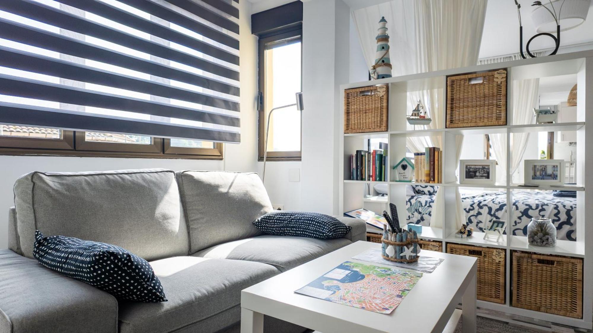 Loft En Gijon - Cimavilla Con Vistas Al Cerro Extérieur photo